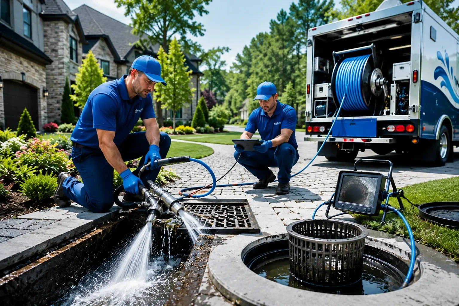 Local outdoor drain cleaning professionals in Athens, TX